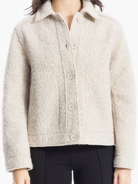 Faux shearling jacket